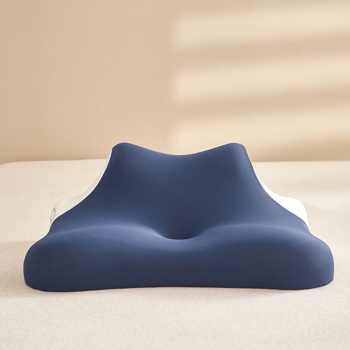 珍贝家纺 2026新款跨境出口外贸记忆棉多功能慢回弹趴枕睡眠趴睡枕头枕芯 午睡趴枕-大海蓝