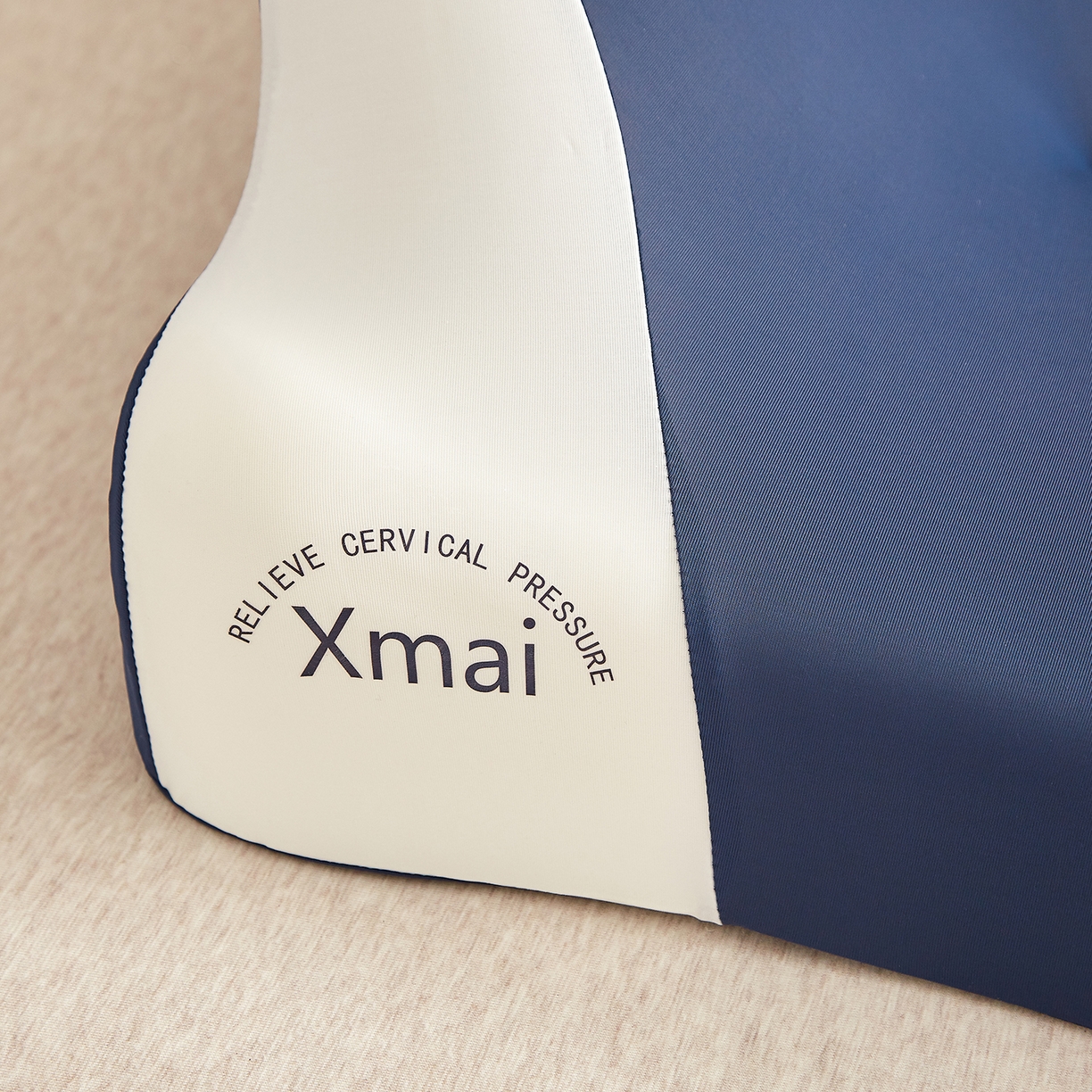 91家纺网 家纺一手货源 找家纺 珍贝家纺 2026新款跨境出口外贸记忆棉多功能慢回弹趴枕睡眠趴睡枕头枕芯 午睡趴枕-大海蓝