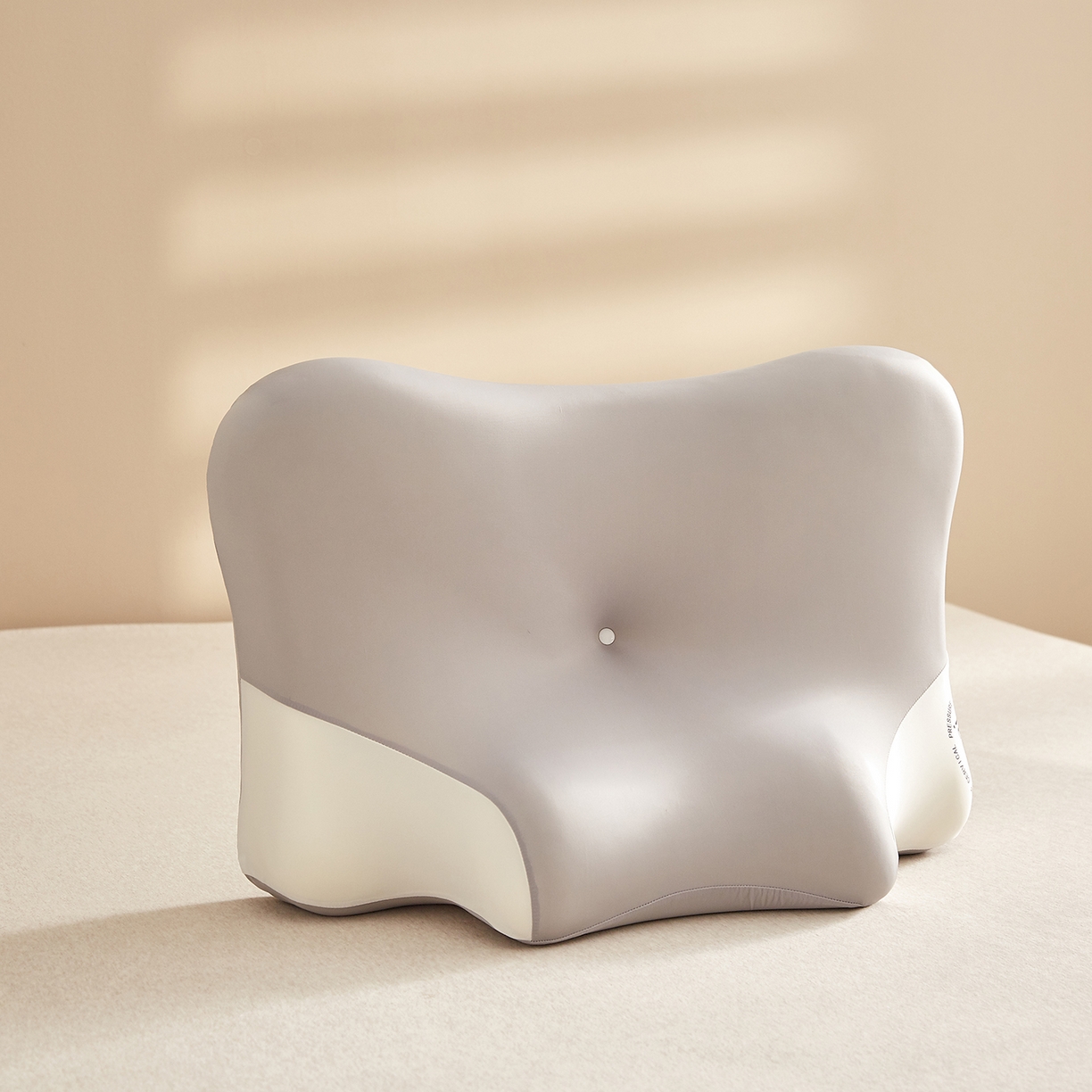 91家纺网 家纺一手货源 找家纺 珍贝家纺 2026新款跨境出口外贸记忆棉多功能慢回弹趴枕睡眠趴睡枕头枕芯 午睡趴枕-高级灰