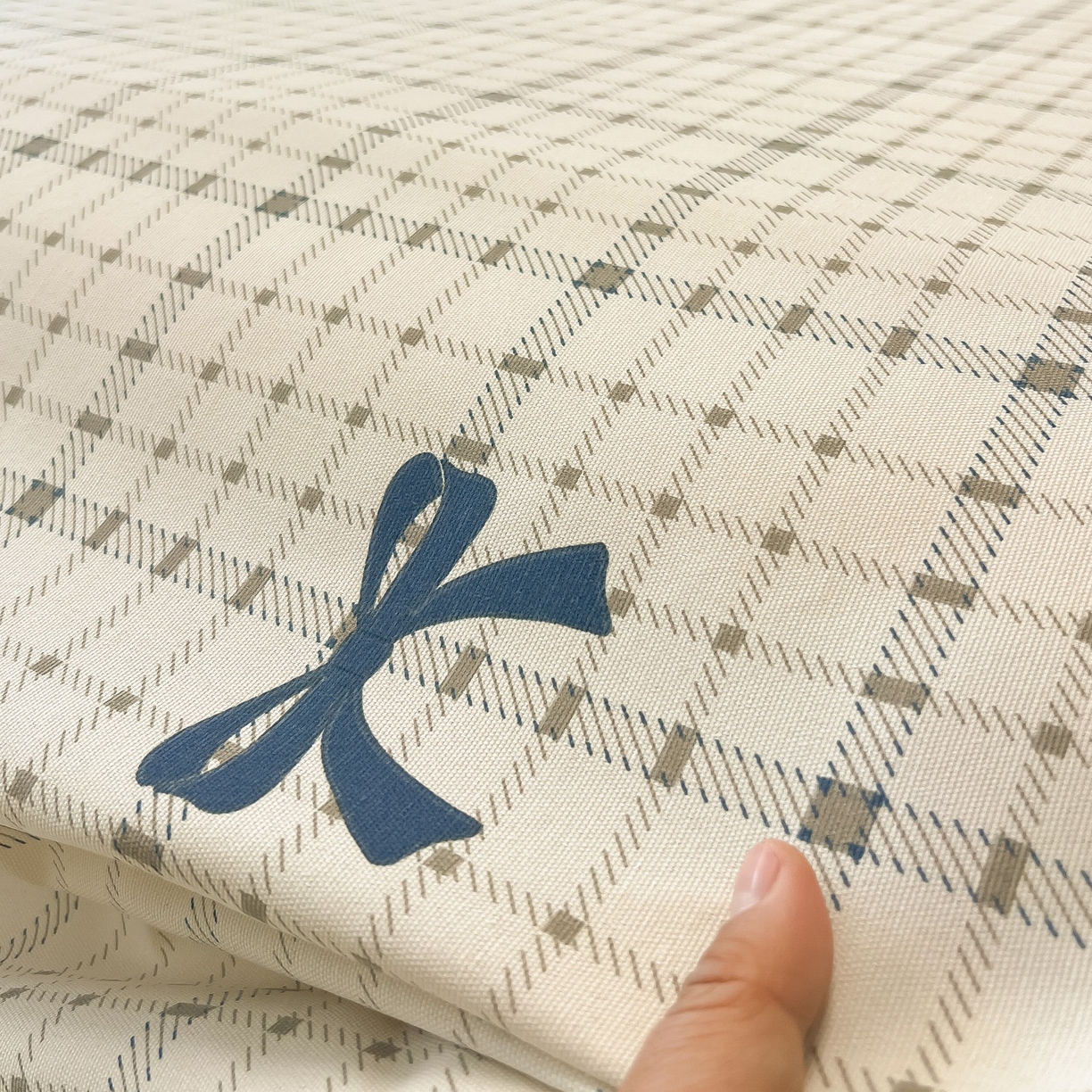 91家纺网 家纺一手货源 找家纺 韩巢家纺 2026新款老粗布床单凉席席子床单单件 格韵【老粗布】