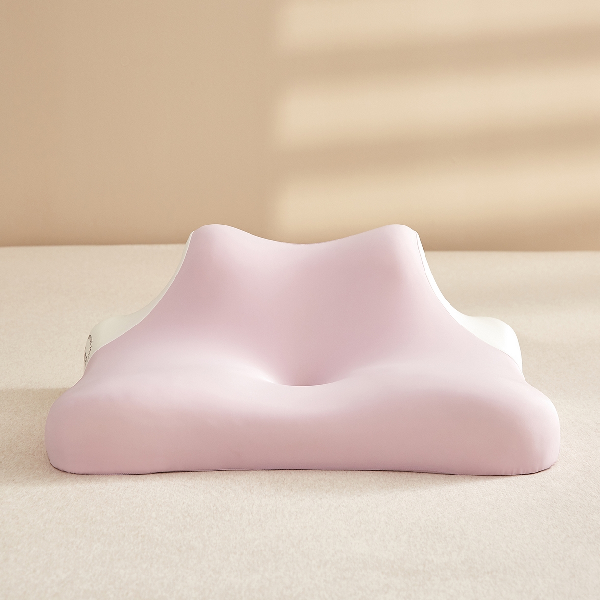 珍贝家纺 2026新款跨境出口外贸记忆棉多功能慢回弹趴枕睡眠趴睡枕头枕芯 午睡趴枕-樱花粉