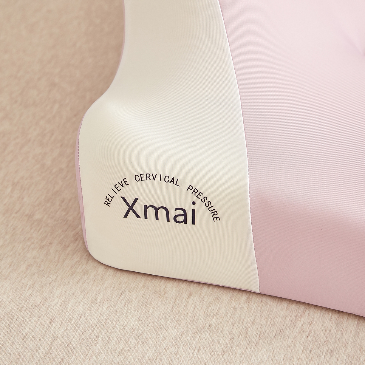 91家纺网 家纺一手货源 找家纺 珍贝家纺 2026新款跨境出口外贸记忆棉多功能慢回弹趴枕睡眠趴睡枕头枕芯 午睡趴枕-樱花粉