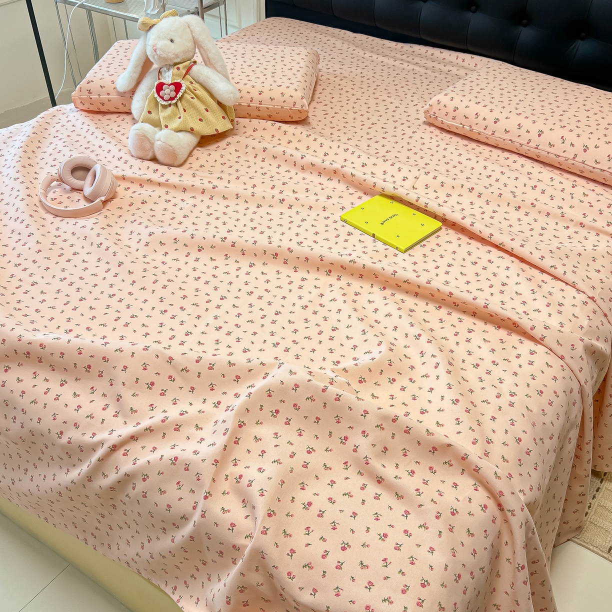 91家纺网 家纺一手货源 找家纺 韩巢家纺 2026新款老粗布床单凉席席子床单单件 花语【老粗布】