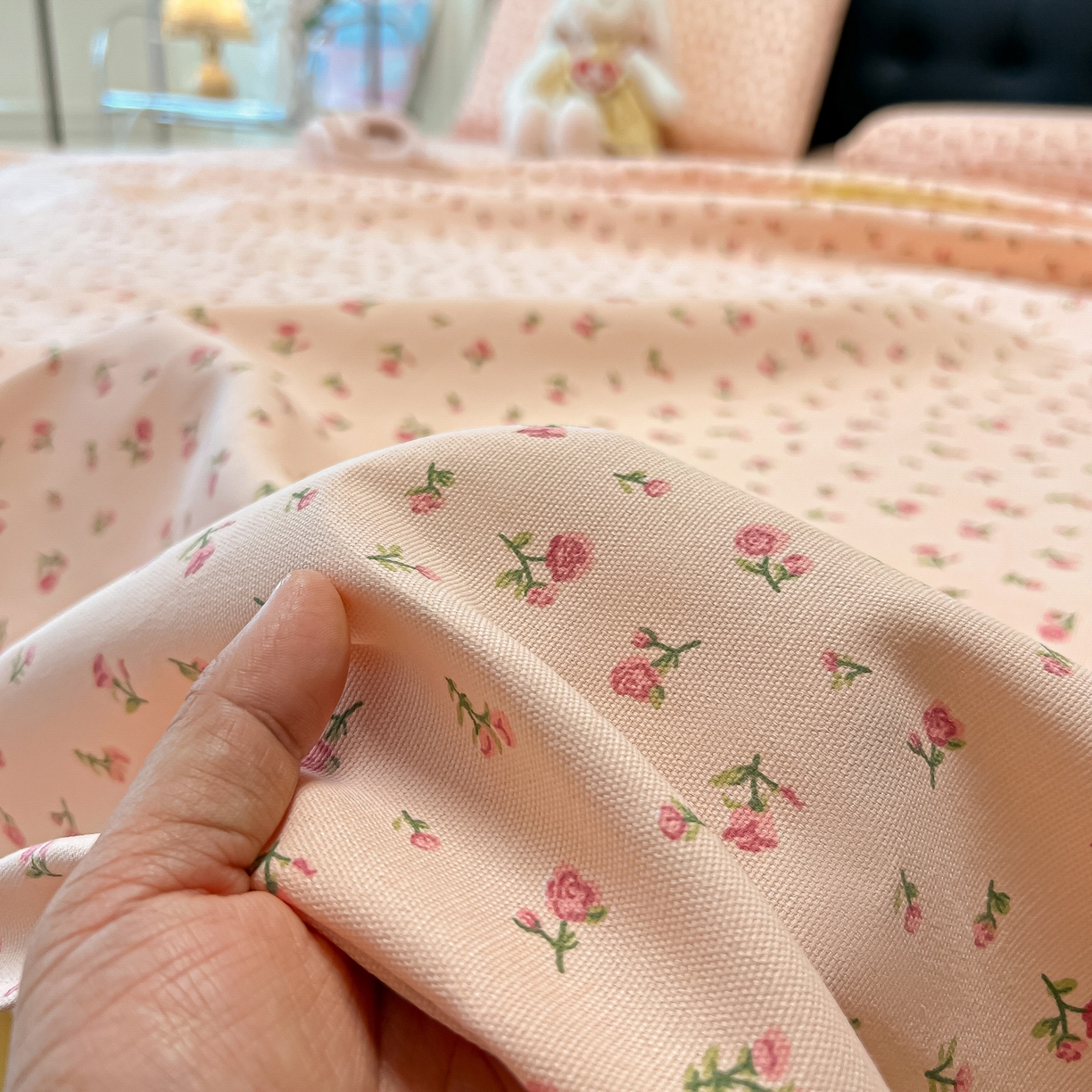 91家纺网 家纺一手货源 找家纺 韩巢家纺 2026新款老粗布床单凉席席子床单单件 花语【老粗布】