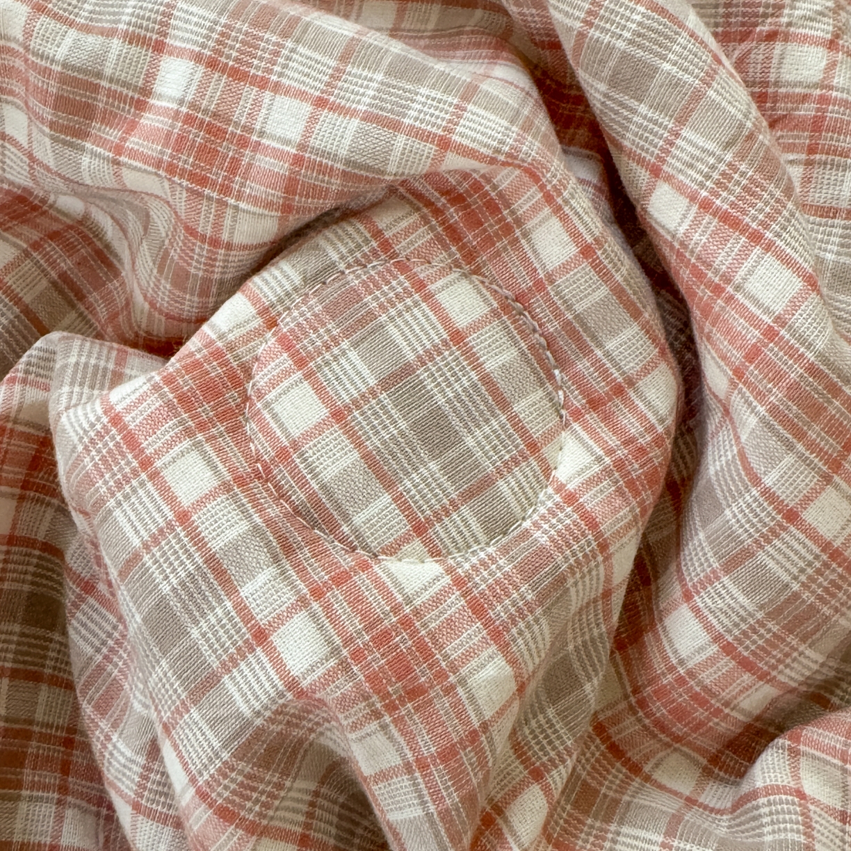 91家纺网 家纺一手货源 找家纺 雯雨家纺 2026新款A类全棉色织里外全棉夏被 米粒粉