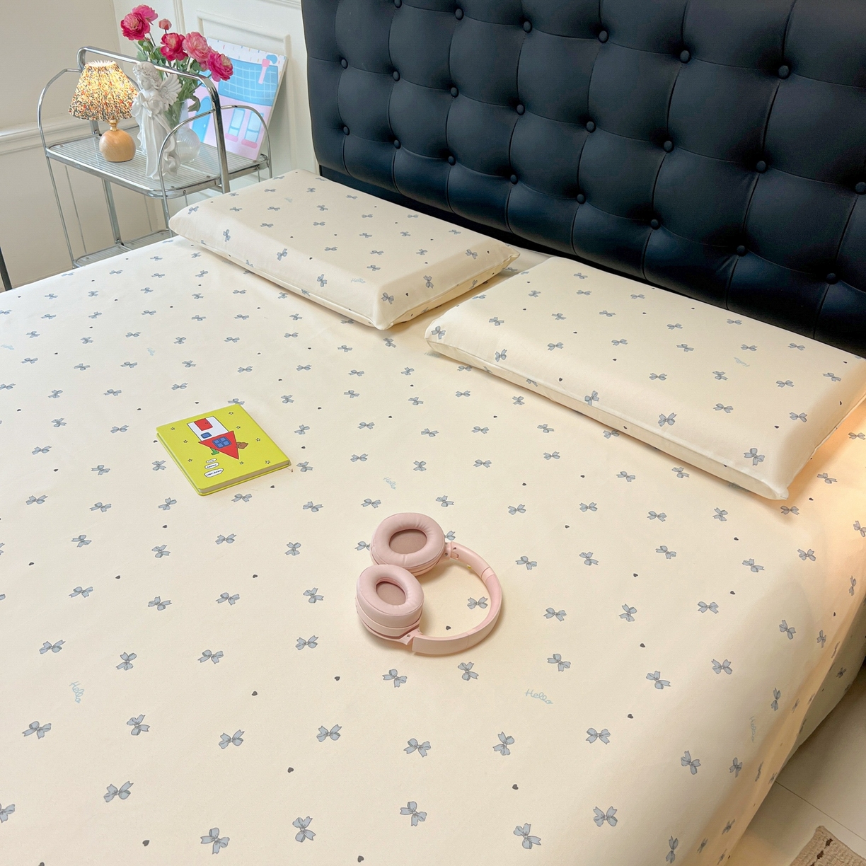 91家纺网 家纺一手货源 找家纺 韩巢家纺 2026新款老粗布床单凉席席子床单单件 兰相思【老粗布】