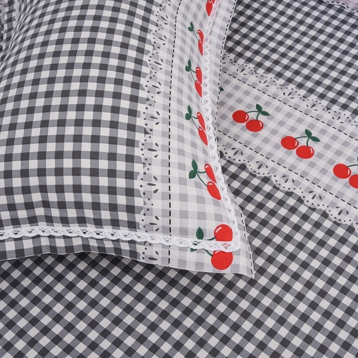 91家纺网 家纺一手货源 找家纺 （总）仟网汇 2026新款老粗布蕾丝花边凉席席子三件套（无纺布手提包装）