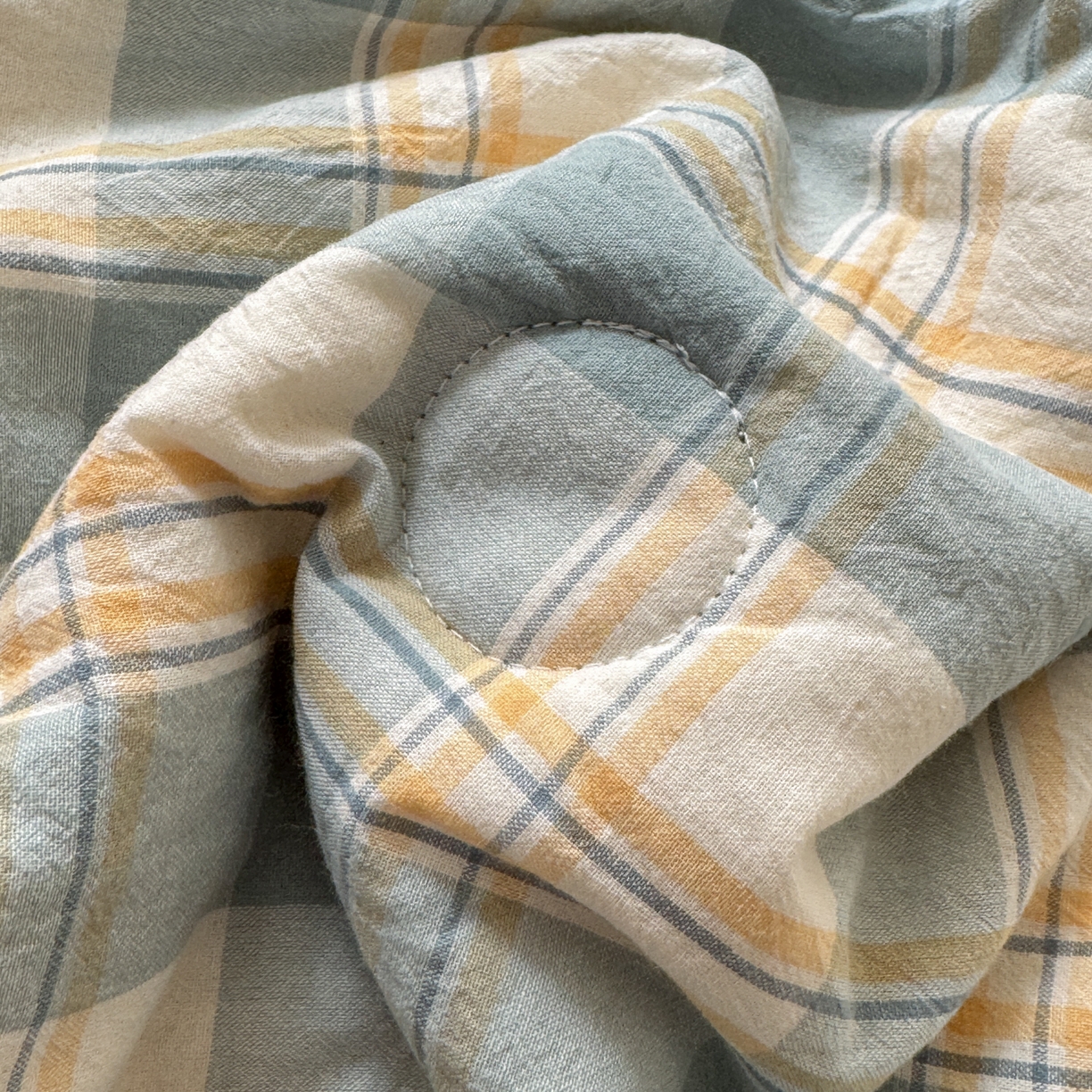 91家纺网 家纺一手货源 找家纺 雯雨家纺 2026新款A类全棉色织里外全棉夏被 遇见兰