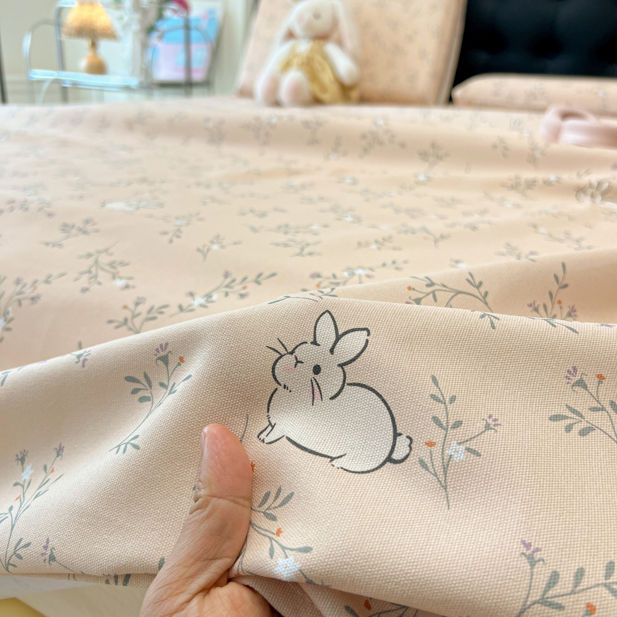 91家纺网 家纺一手货源 找家纺 韩巢家纺 2026新款老粗布床单凉席席子床单单件 森田野园【老粗布】