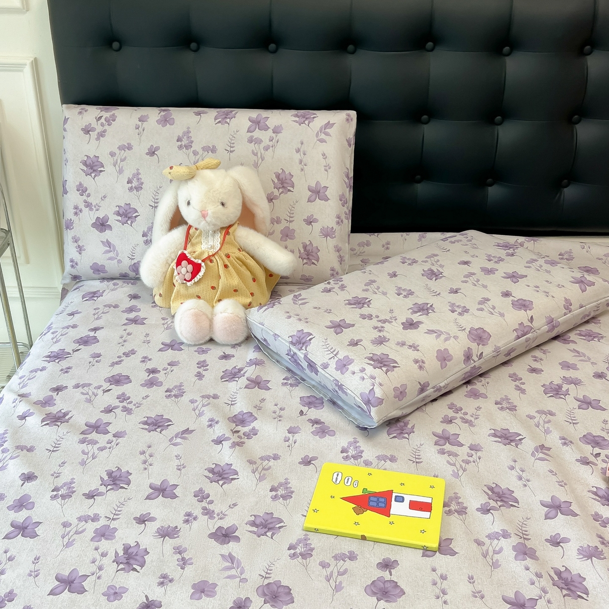 91家纺网 家纺一手货源 找家纺 韩巢家纺 2026新款老粗布床单凉席席子床单单件 幽梦紫【老粗布】