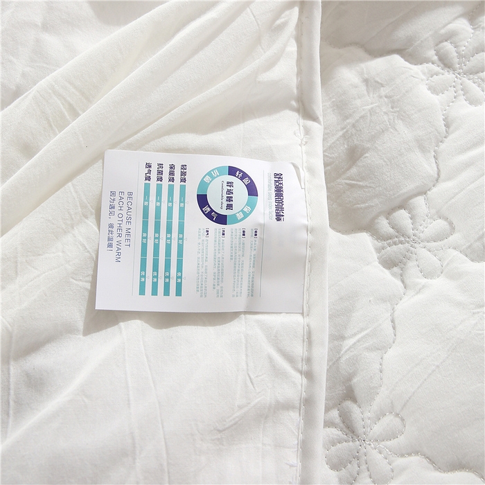 91家纺网 家纺一手货源 找家纺 乐逸家纺 2026新款日式100%全棉色织水洗棉夹棉床笠 日式水洗棉夹棉床笠-白色