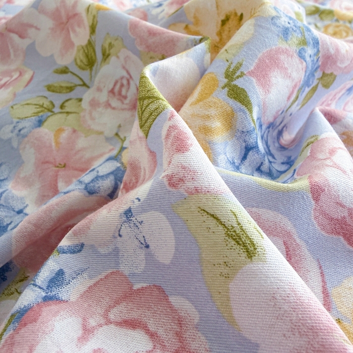 91家纺网 家纺一手货源 找家纺 黛妮雅 2026新款AB版全棉印花单被套床单枕套 送买家秀 罗曼