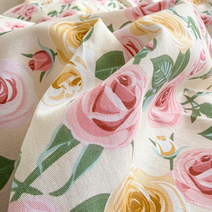 91家纺网 家纺一手货源 找家纺 黛妮雅 2026新款AB版全棉印花单被套床单枕套 送买家秀 玫瑰庄园