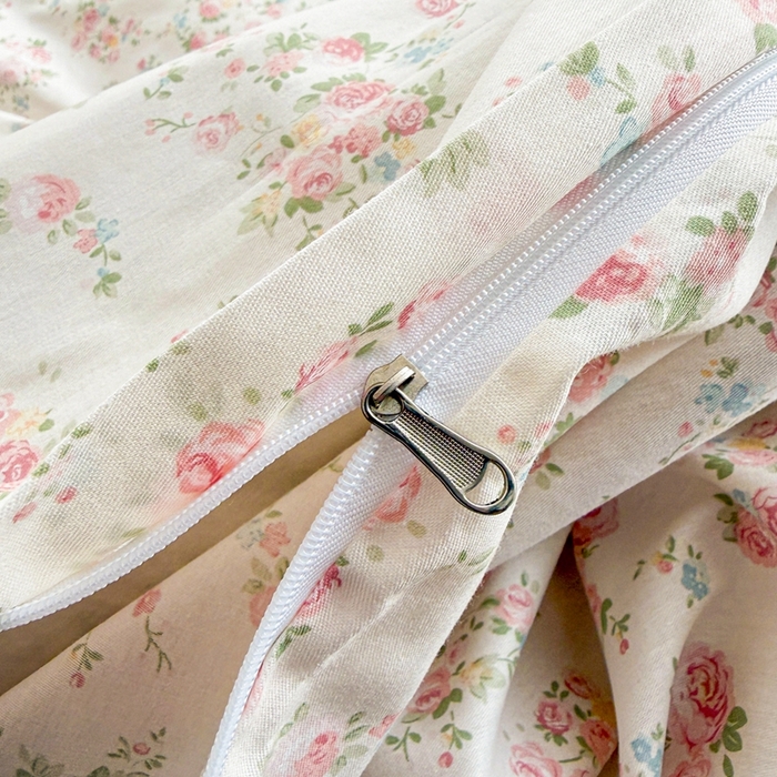 91家纺网 家纺一手货源 找家纺 黛妮雅 2026新款AB版全棉印花单被套床单枕套 送买家秀 唯美花开