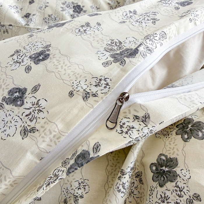 91家纺网 家纺一手货源 找家纺 黛妮雅 2026新款AB版全棉印花单被套床单枕套 送买家秀 蝶舞寻香