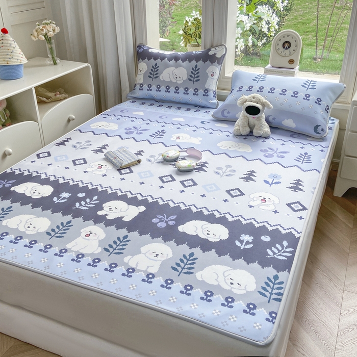 91家纺网 家纺一手货源 找家纺 （总）麋兔 2026新款凉感小冰皮软席席子凉席