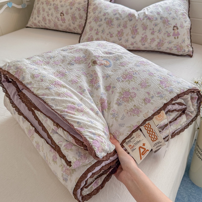 91家纺网 家纺一手货源 找家纺 （总）优承佳生活馆 2026新款云感双层纱抗菌夏被夏凉被空调被