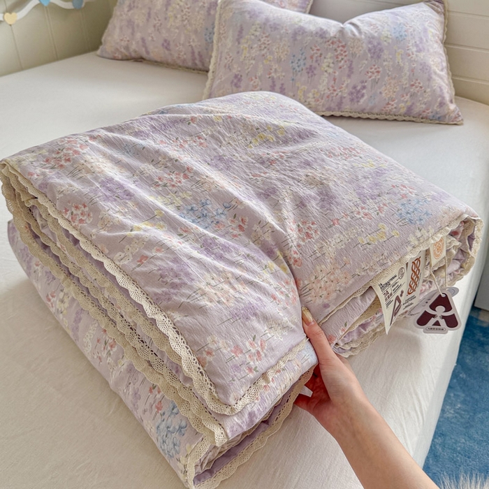 91家纺网 家纺一手货源 找家纺 （总）优承佳生活馆 2026新款云感双层纱抗菌夏被夏凉被空调被