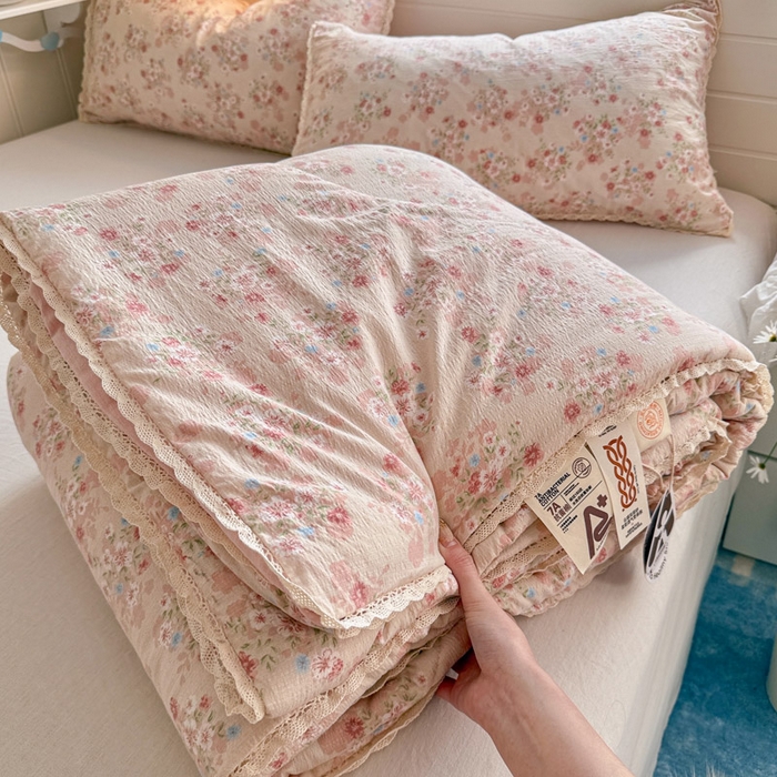 91家纺网 家纺一手货源 找家纺 （总）优承佳生活馆 2026新款云感双层纱抗菌夏被夏凉被空调被