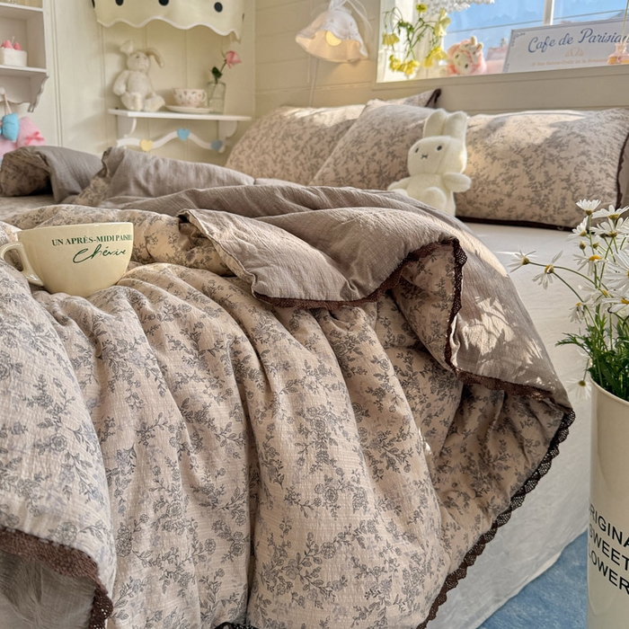 91家纺网 家纺一手货源 找家纺 优承佳生活馆 2026新款云感双层纱抗菌夏被夏凉被空调被 云边星辰