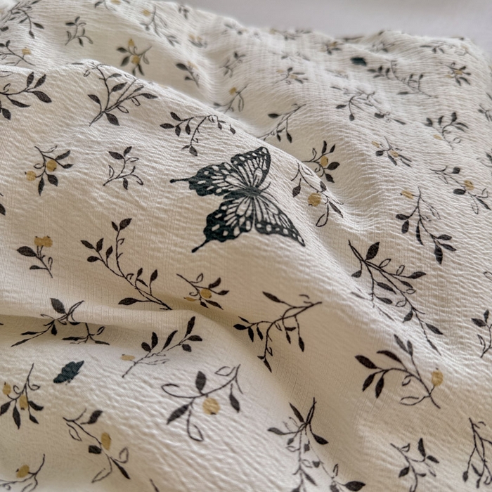 91家纺网 家纺一手货源 找家纺 优承佳生活馆 2026新款云感双层纱抗菌夏被夏凉被空调被 蝶舞翩翩