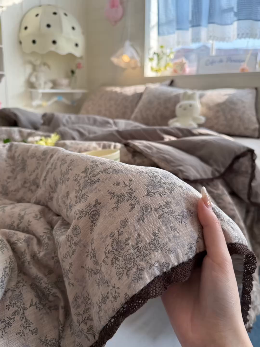 91家纺网 家纺一手货源 找家纺 优承佳生活馆 2026新款云感双层纱抗菌夏被夏凉被空调被 云边星辰