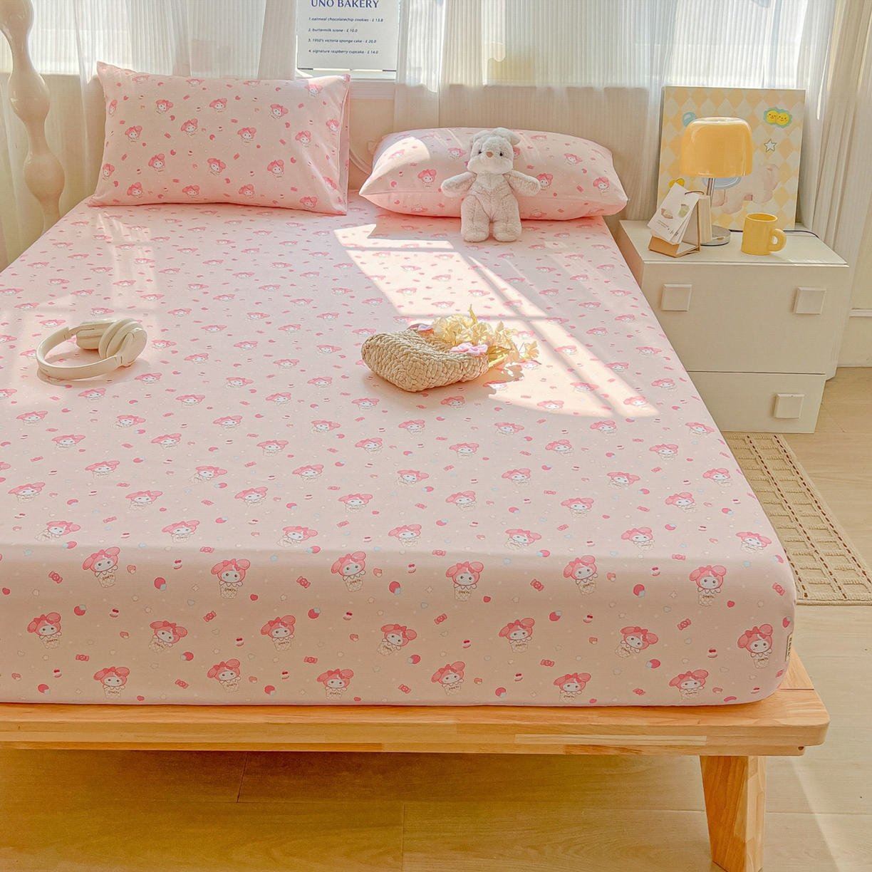 91家纺网 家纺一手货源 找家纺 （总）韩巢家纺 2026新款老粗布床笠春夏季凉席席子热销款防滑床笠单件