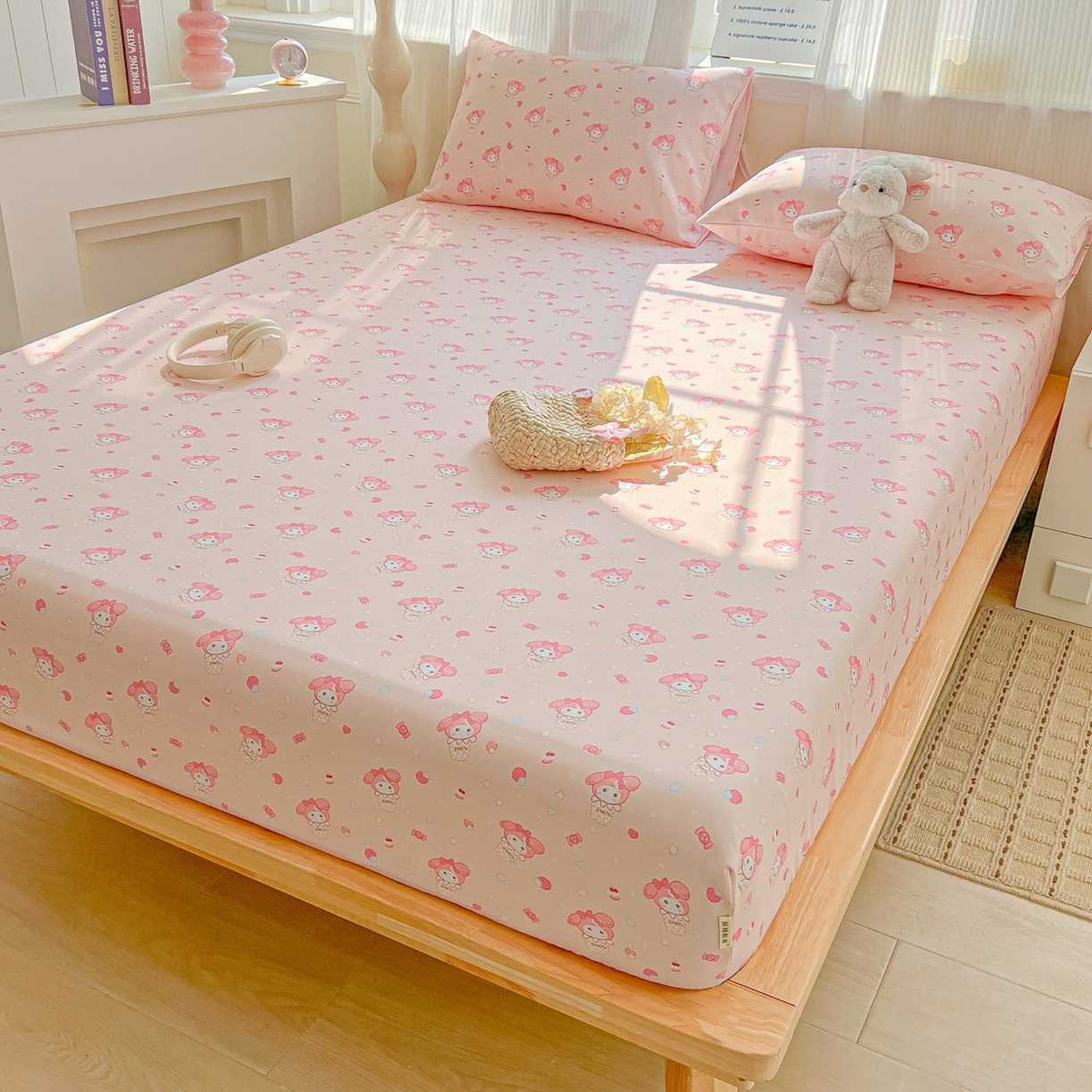 91家纺网 家纺一手货源 找家纺 （总）韩巢家纺 2026新款老粗布床笠春夏季凉席席子热销款防滑床笠单件