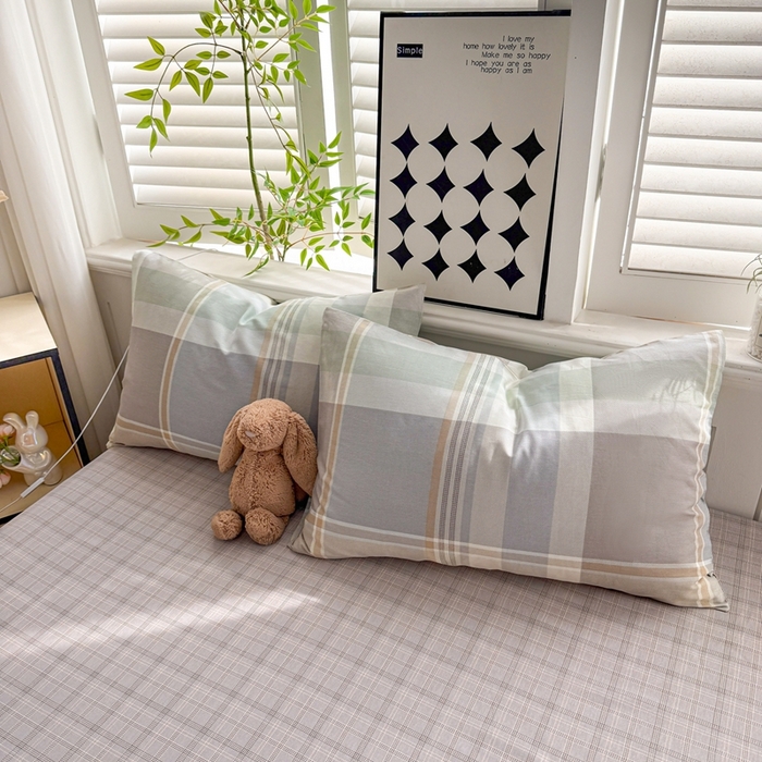 91家纺网 家纺一手货源 找家纺 黛妮雅 2026新款AB版全棉印花单被套床单枕套 送买家秀 卡迪亚