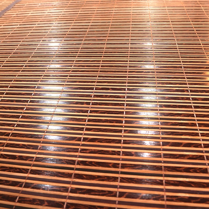 91家纺网 家纺一手货源 找家纺 鸣创 2026新款竹席凉席冰丝席碳化双面竹凉席草席藤席 一帆风顺