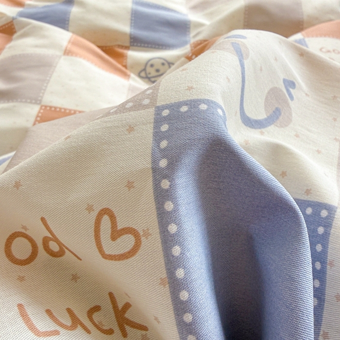 91家纺网 家纺一手货源 找家纺 黛妮雅 2026新款AB版全棉印花单被套床单枕套 送买家秀 奇幻星球