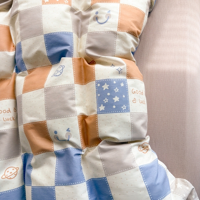 91家纺网 家纺一手货源 找家纺 黛妮雅 2026新款AB版全棉印花单被套床单枕套 送买家秀 奇幻星球