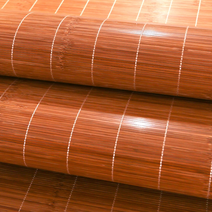 91家纺网 家纺一手货源 找家纺 鸣创 2026新款竹席凉席冰丝席碳化双面竹凉席草席藤席 金枝玉叶