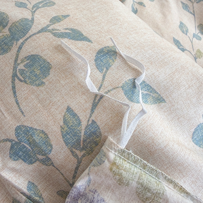 91家纺网 家纺一手货源 找家纺 黛妮雅 2026新款AB版全棉印花单被套床单枕套 送买家秀 花间蓝