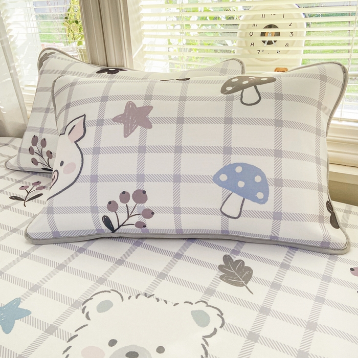 91家纺网 家纺一手货源 找家纺 麋兔 2026新款凉感小冰皮软席席子凉席 萌宠园