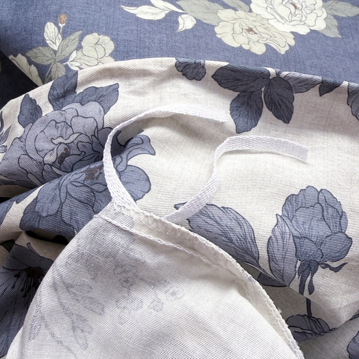 91家纺网 家纺一手货源 找家纺 黛妮雅 2026新款AB版全棉印花单被套床单枕套 送买家秀 青花絮语