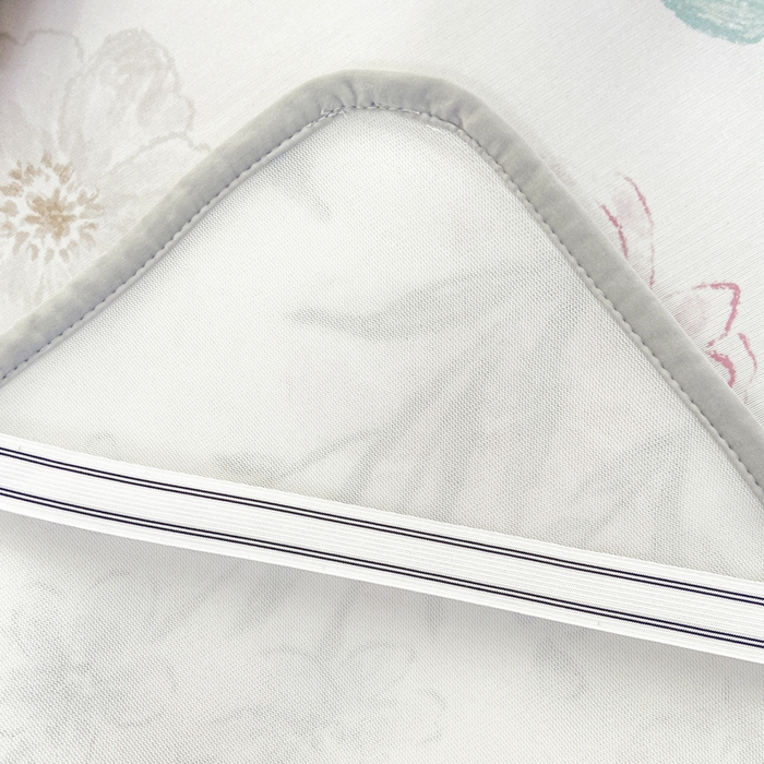 91家纺网 家纺一手货源 找家纺 麋兔 2026新款凉感小冰皮软席席子凉席 莫奈花野