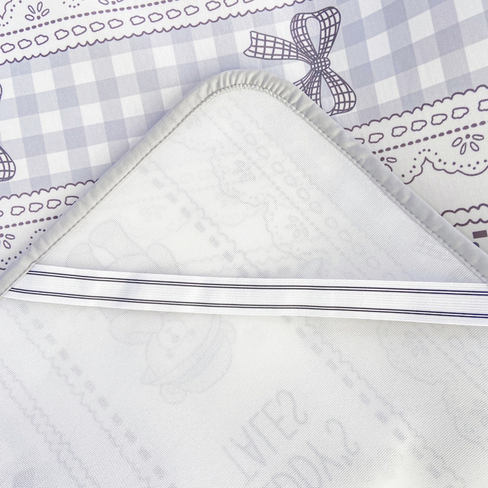 91家纺网 家纺一手货源 找家纺 麋兔 2026新款凉感小冰皮软席席子凉席 奶灰小熊