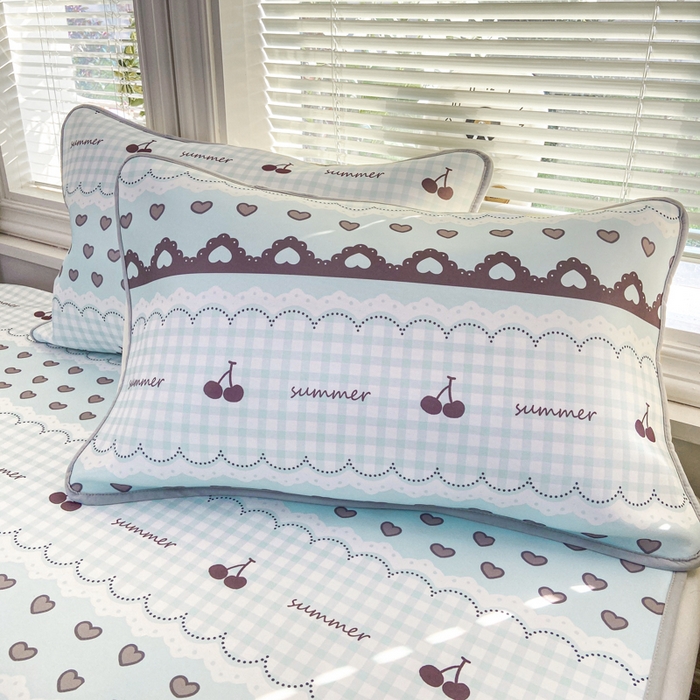 91家纺网 家纺一手货源 找家纺 麋兔 2026新款凉感小冰皮软席席子凉席 青柠樱桃