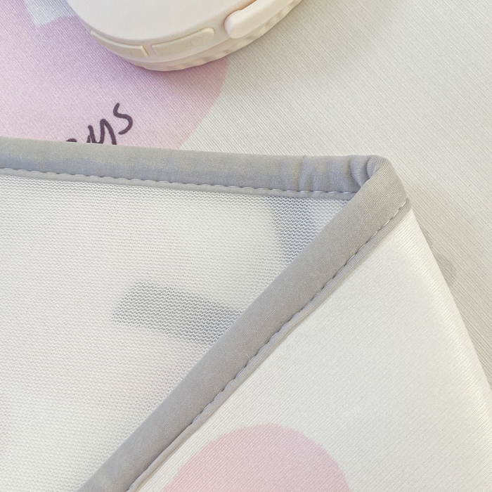 91家纺网 家纺一手货源 找家纺 麋兔 2026新款凉感小冰皮软席席子凉席 甜粉日记