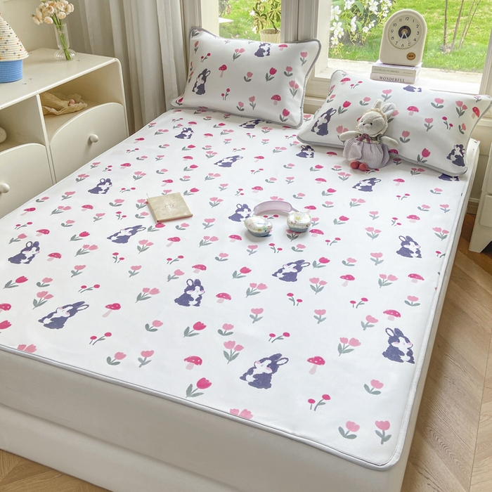 麋兔 2026新款凉感小冰皮软席席子凉席 兔野