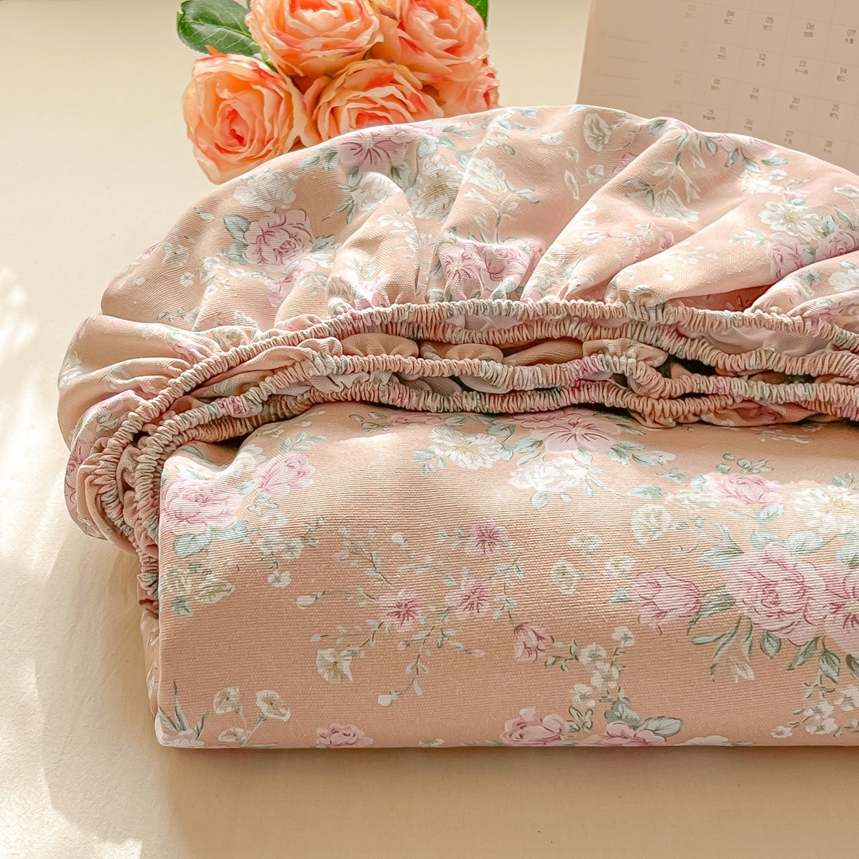 91家纺网 家纺一手货源 找家纺 （总）韩巢家纺 2026新款老粗布床笠春夏季凉席席子热销款防滑床笠单件