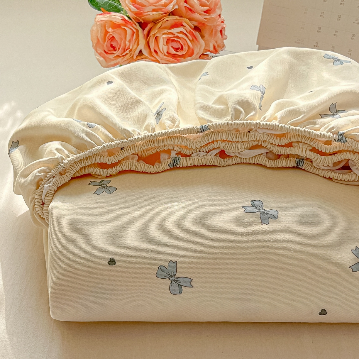 91家纺网 家纺一手货源 找家纺 （总）韩巢家纺 2026新款老粗布床笠春夏季凉席席子热销款防滑床笠单件