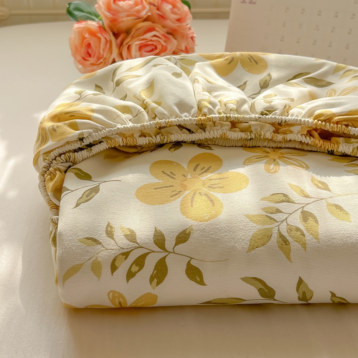 91家纺网 家纺一手货源 找家纺 （总）韩巢家纺 2026新款老粗布床笠春夏季凉席席子热销款防滑床笠单件