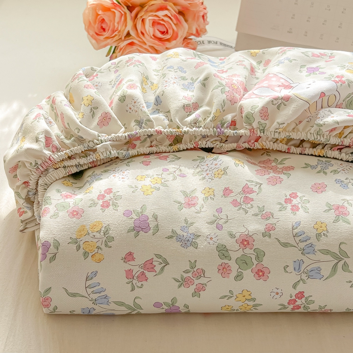 91家纺网 家纺一手货源 找家纺 （总）韩巢家纺 2026新款老粗布床笠春夏季凉席席子热销款防滑床笠单件