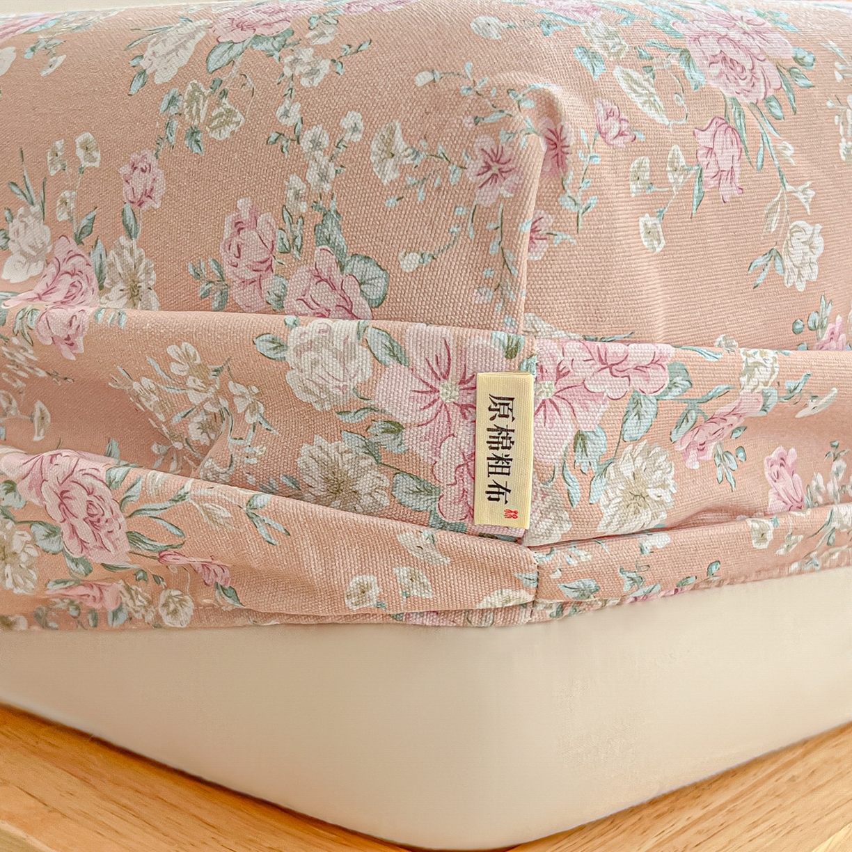 91家纺网 家纺一手货源 找家纺 韩巢家纺 2026新款老粗布床笠春夏季凉席席子热销款防滑床笠单件 爱如星辰【老粗布】