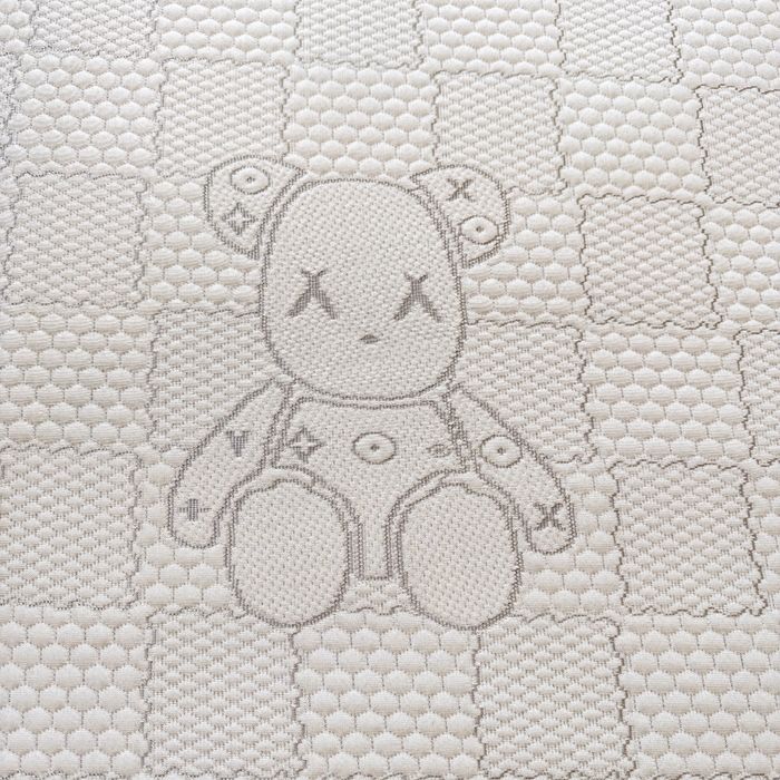 91家纺网 家纺一手货源 找家纺 家喜爱 2026新款冰感豆豆软凉席-高克重 不起球【可提供买家秀】 LUCK小冰熊-灰