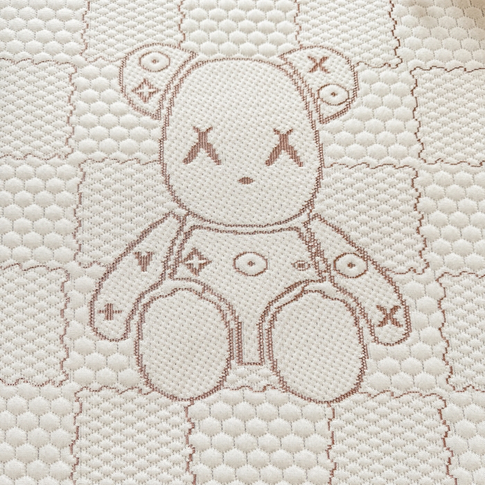 91家纺网 家纺一手货源 找家纺 家喜爱 2026新款冰感豆豆软凉席-高克重 不起球【可提供买家秀】 LUCK小冰熊-咖