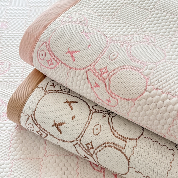 91家纺网 家纺一手货源 找家纺 家喜爱 2026新款冰感豆豆软凉席-高克重 不起球【可提供买家秀】 组合图仅做展示不可下单