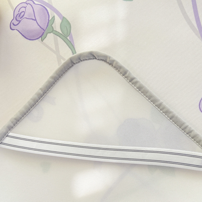 91家纺网 家纺一手货源 找家纺 麋兔 2026新款凉感小冰皮软席席子凉席 紫萝情书